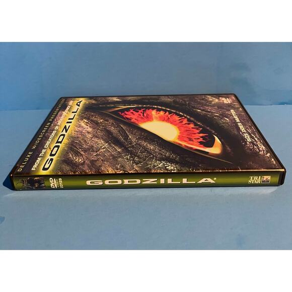 Godzilla DVD (1998) Deluxe Widescreen - TriStar - Sci-Fi Action Movie - Roland - Picture 3 of 6